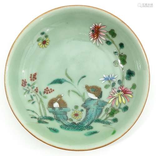 A Celadon Dish