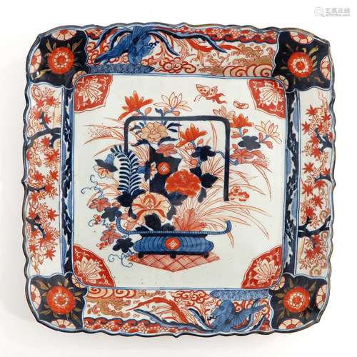 A Square Imari Serving Tray