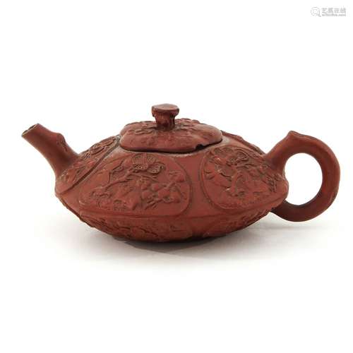 A Rare Yixing Teapot