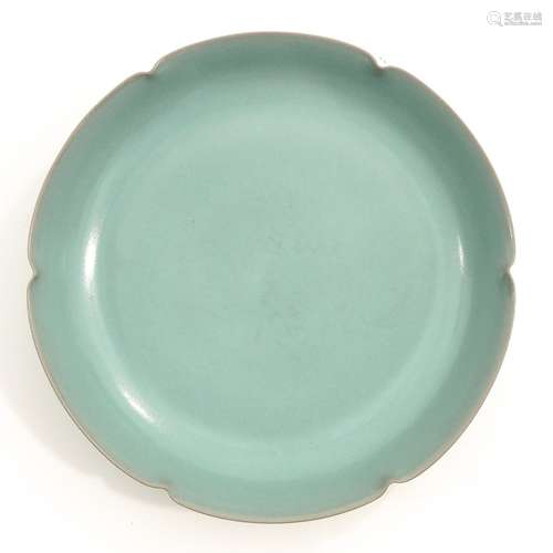 A Celadon Dish