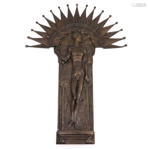 A Bronze Art Deco Sculpture