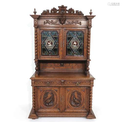 A 19th Century Mechelen Hunting Cabinet