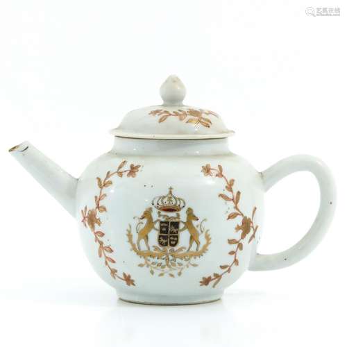 An Armorial Teapot