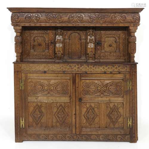 An 18th Century Oak Cabinet