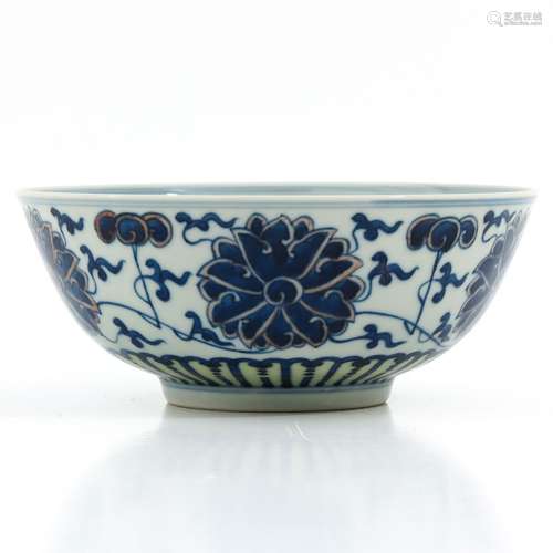 A Blue and White Bowl