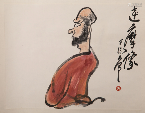 DING YANYONG (1902-1978), BODHIDHARMA