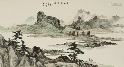 LIANG BOYU (1903-1978), THE SUMMER MOUNTAINS