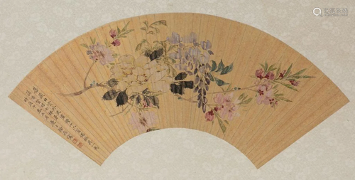 XU DING (1813-1881), FAN PAINTING