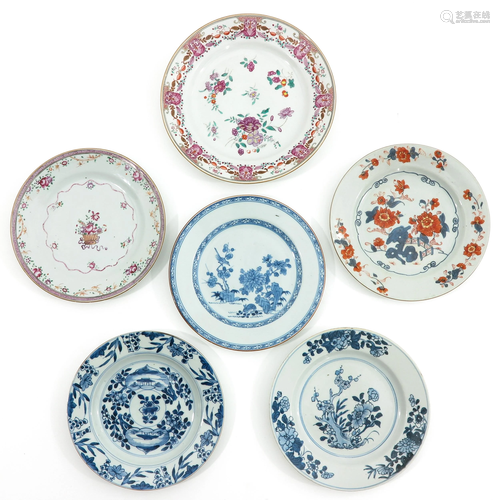 A Collection of 6 Plates