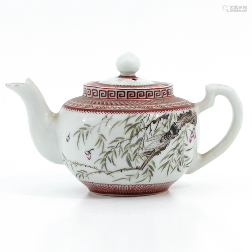 A Polychrome Teapot