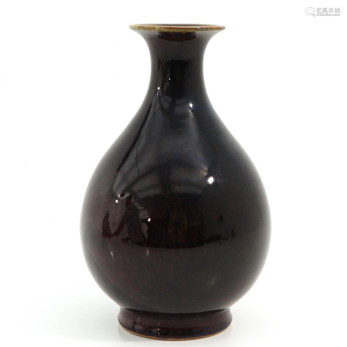 A Brown Glaze Vase