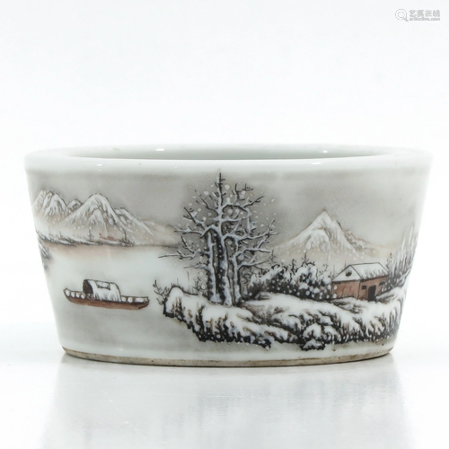 A Landscape Decor Dish