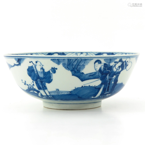 A Blue and White Bowl