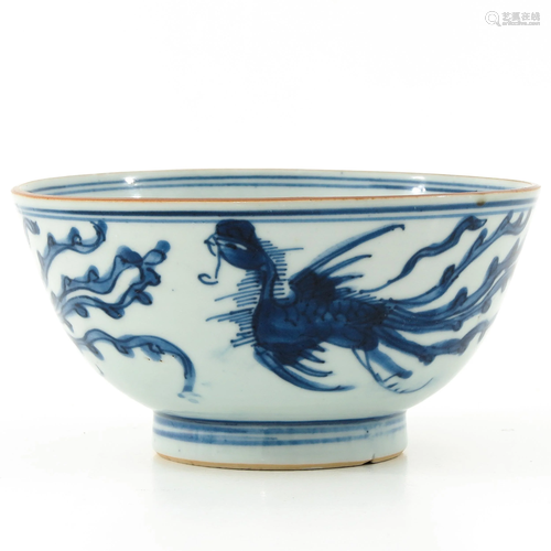 A Blue and White Bowl