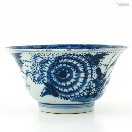 A Blue and White Bowl