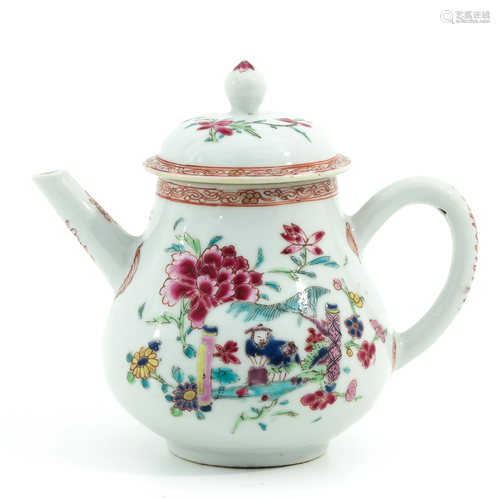 A Famille Rose Teapot