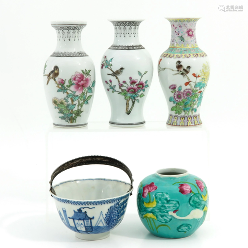 A Collection of Porcelain