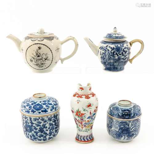 A Collection of Porcelain