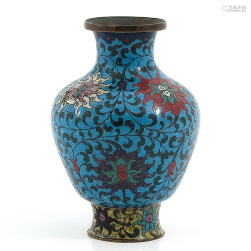 A Cloisonne Vase