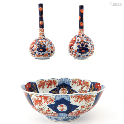 A Collection of Imari Porcelain