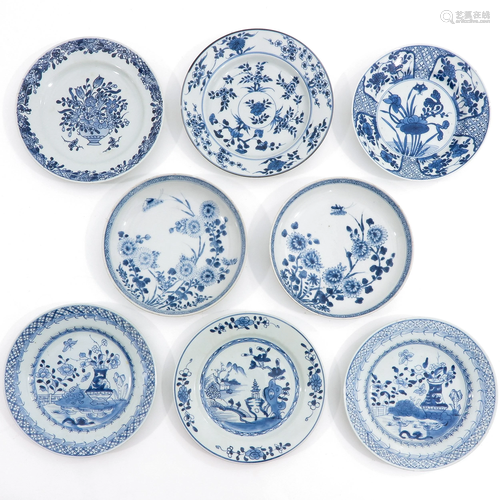 A Collection of 8 Plates