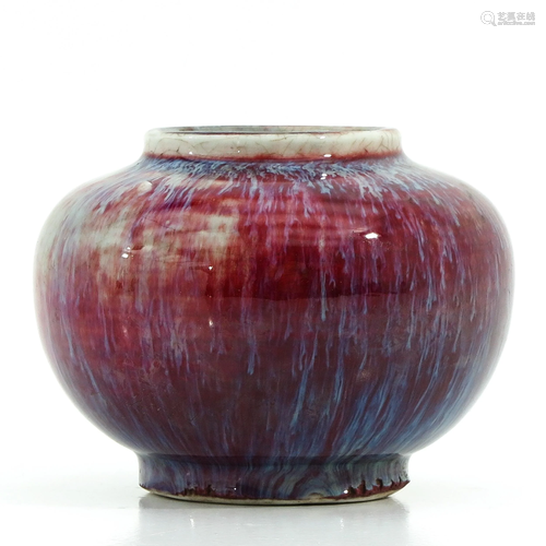 A Flambe Decor Vase