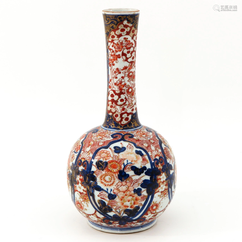 An Imari Decor Vase