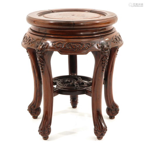 A Carved Side Table