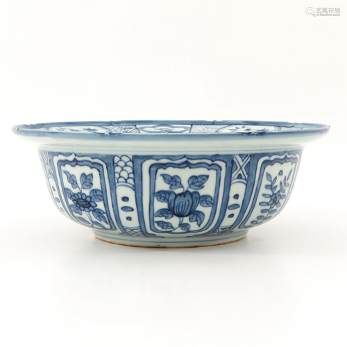 A Blue and White Bowl