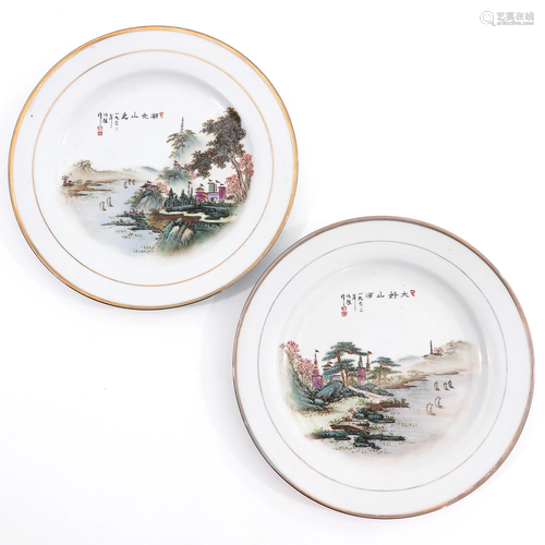 A Pair of Plates