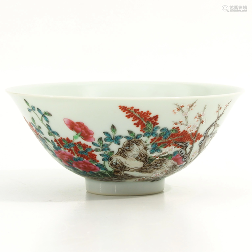 A Polychrome Decor Bowl