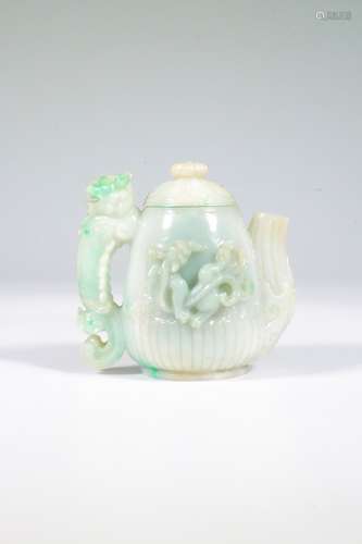 chinese jadeite pot