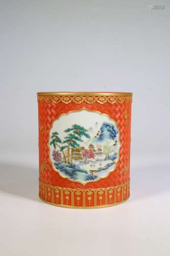 chinese brush pot