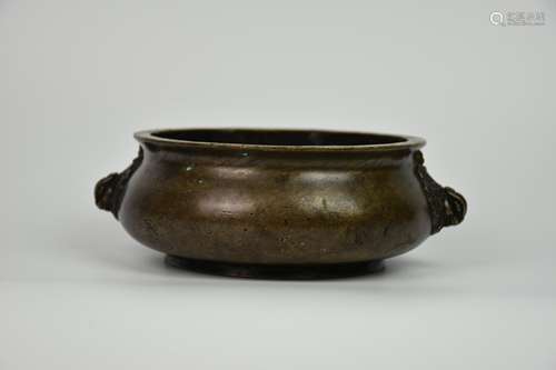 chinese bronze incense burner