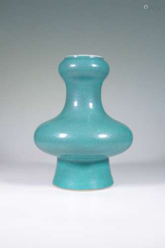 chinese glazed porcelain vase