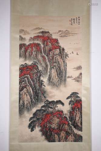 chinese qian songyan's painting