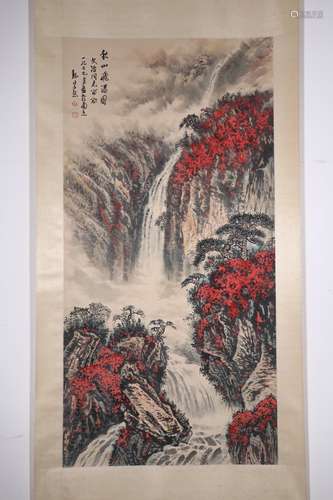 chinese wei zixi's painting