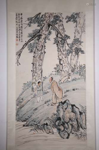 chinese wang zhen's painting