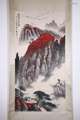 chinese wei zixi's painting