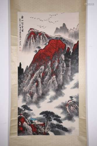 chinese wei zixi's painting