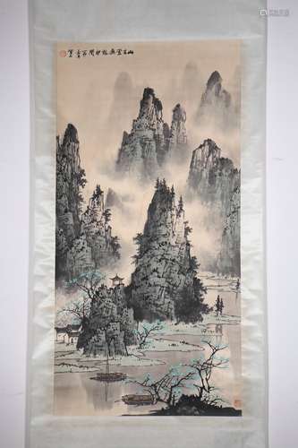 chinese bai xueshi's painting