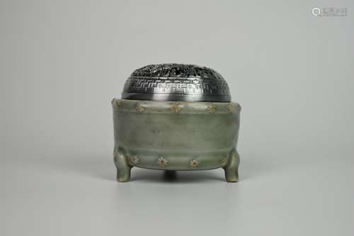 chinese longquan kiln  porcelain censer