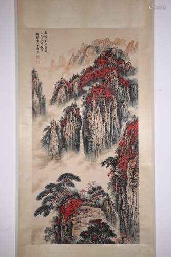 chinese qian songyan's painting