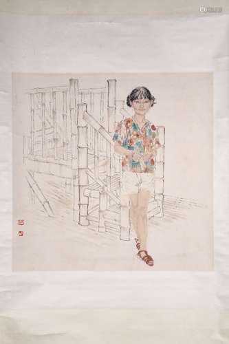 chinese he jiaying's painting