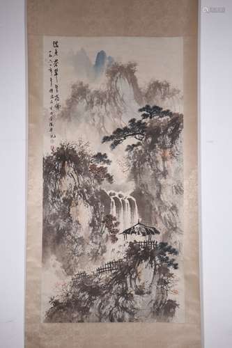 chinese fu baoshi's painting