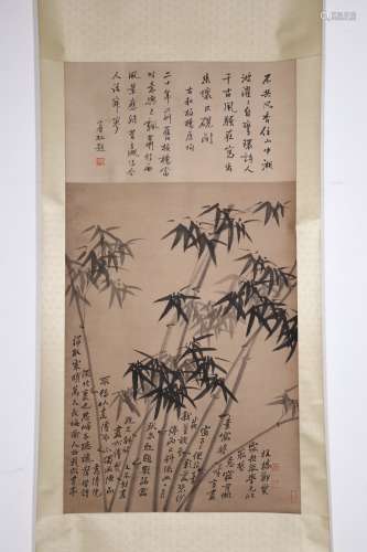 chinese zheng banqiao's painting