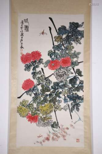 chinese qi baishi's painting