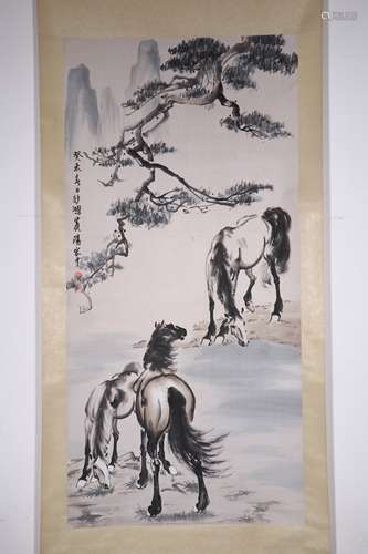 chinese xu beihong's painting