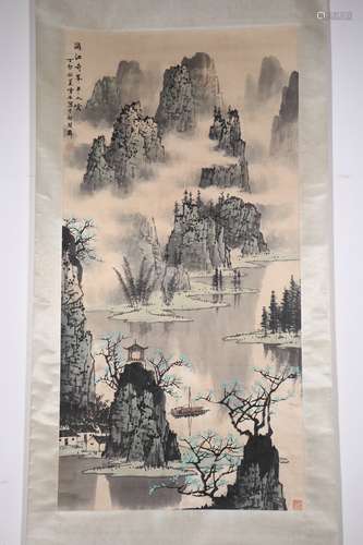 chinese bai xueshi's painting