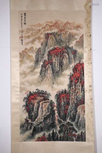 chinese qian songyan's painting